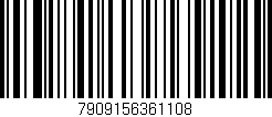 Código de barras (EAN, GTIN, SKU, ISBN): '7909156361108'