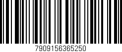 Código de barras (EAN, GTIN, SKU, ISBN): '7909156365250'
