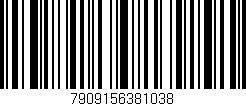 Código de barras (EAN, GTIN, SKU, ISBN): '7909156381038'