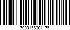 Código de barras (EAN, GTIN, SKU, ISBN): '7909156381175'