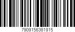 Código de barras (EAN, GTIN, SKU, ISBN): '7909156381915'