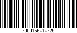 Código de barras (EAN, GTIN, SKU, ISBN): '7909156414729'