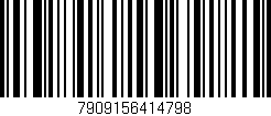 Código de barras (EAN, GTIN, SKU, ISBN): '7909156414798'
