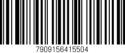 Código de barras (EAN, GTIN, SKU, ISBN): '7909156415504'
