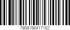 Código de barras (EAN, GTIN, SKU, ISBN): '7909156417102'
