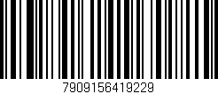 Código de barras (EAN, GTIN, SKU, ISBN): '7909156419229'