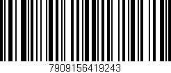 Código de barras (EAN, GTIN, SKU, ISBN): '7909156419243'
