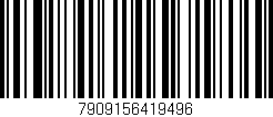 Código de barras (EAN, GTIN, SKU, ISBN): '7909156419496'