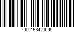 Código de barras (EAN, GTIN, SKU, ISBN): '7909156420089'