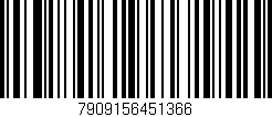 Código de barras (EAN, GTIN, SKU, ISBN): '7909156451366'