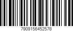 Código de barras (EAN, GTIN, SKU, ISBN): '7909156452578'