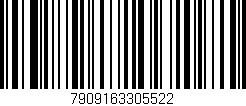 Código de barras (EAN, GTIN, SKU, ISBN): '7909163305522'