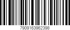 Código de barras (EAN, GTIN, SKU, ISBN): '7909163962398'
