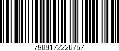 Código de barras (EAN, GTIN, SKU, ISBN): '7909172226757'