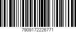 Código de barras (EAN, GTIN, SKU, ISBN): '7909172226771'