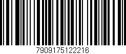 Código de barras (EAN, GTIN, SKU, ISBN): '7909175122216'