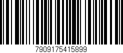 Código de barras (EAN, GTIN, SKU, ISBN): '7909175415899'