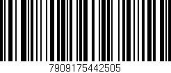 Código de barras (EAN, GTIN, SKU, ISBN): '7909175442505'