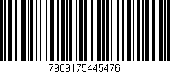Código de barras (EAN, GTIN, SKU, ISBN): '7909175445476'