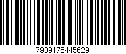 Código de barras (EAN, GTIN, SKU, ISBN): '7909175445629'