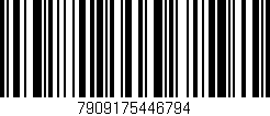 Código de barras (EAN, GTIN, SKU, ISBN): '7909175446794'