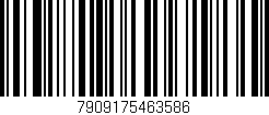 Código de barras (EAN, GTIN, SKU, ISBN): '7909175463586'