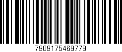 Código de barras (EAN, GTIN, SKU, ISBN): '7909175469779'