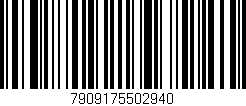Código de barras (EAN, GTIN, SKU, ISBN): '7909175502940'
