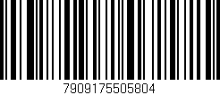 Código de barras (EAN, GTIN, SKU, ISBN): '7909175505804'