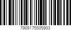 Código de barras (EAN, GTIN, SKU, ISBN): '7909175505903'