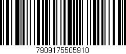 Código de barras (EAN, GTIN, SKU, ISBN): '7909175505910'