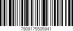 Código de barras (EAN, GTIN, SKU, ISBN): '7909175505941'
