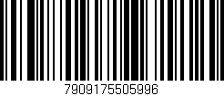 Código de barras (EAN, GTIN, SKU, ISBN): '7909175505996'