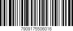 Código de barras (EAN, GTIN, SKU, ISBN): '7909175506016'