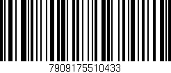 Código de barras (EAN, GTIN, SKU, ISBN): '7909175510433'
