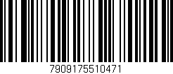 Código de barras (EAN, GTIN, SKU, ISBN): '7909175510471'