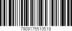Código de barras (EAN, GTIN, SKU, ISBN): '7909175510518'