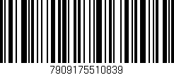Código de barras (EAN, GTIN, SKU, ISBN): '7909175510839'