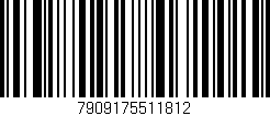 Código de barras (EAN, GTIN, SKU, ISBN): '7909175511812'