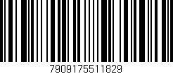 Código de barras (EAN, GTIN, SKU, ISBN): '7909175511829'