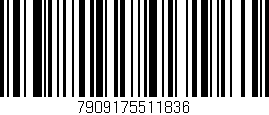 Código de barras (EAN, GTIN, SKU, ISBN): '7909175511836'