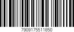 Código de barras (EAN, GTIN, SKU, ISBN): '7909175511850'