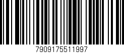 Código de barras (EAN, GTIN, SKU, ISBN): '7909175511997'