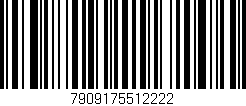 Código de barras (EAN, GTIN, SKU, ISBN): '7909175512222'