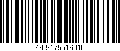Código de barras (EAN, GTIN, SKU, ISBN): '7909175516916'