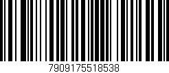 Código de barras (EAN, GTIN, SKU, ISBN): '7909175518538'