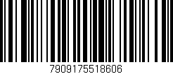 Código de barras (EAN, GTIN, SKU, ISBN): '7909175518606'
