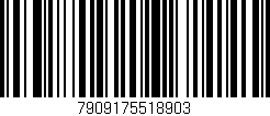 Código de barras (EAN, GTIN, SKU, ISBN): '7909175518903'