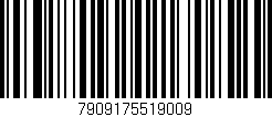 Código de barras (EAN, GTIN, SKU, ISBN): '7909175519009'