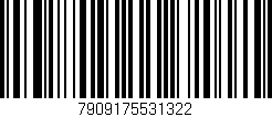Código de barras (EAN, GTIN, SKU, ISBN): '7909175531322'